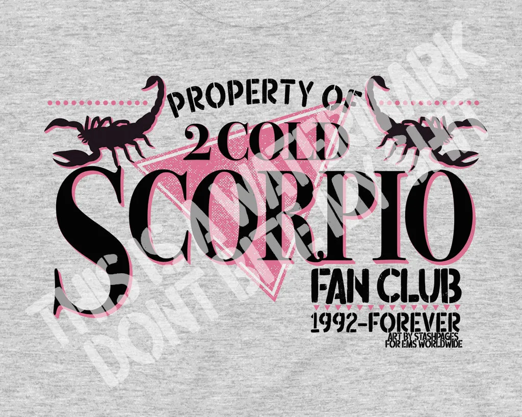 2 COLD SCORPIO FAN CLUB T-SHIRT