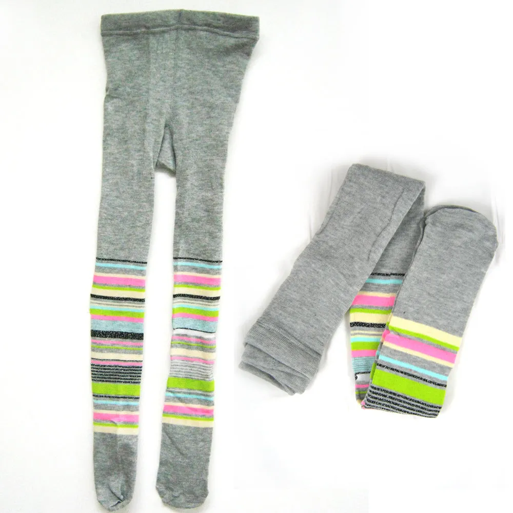 3 Pair Tights Girls Pantyhose Toddler Hosiery School Stocking Ballet 4-6 Medium