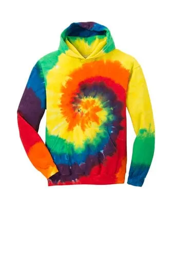 Adult Tie-Dye Pullover Hooded Sweatshirt