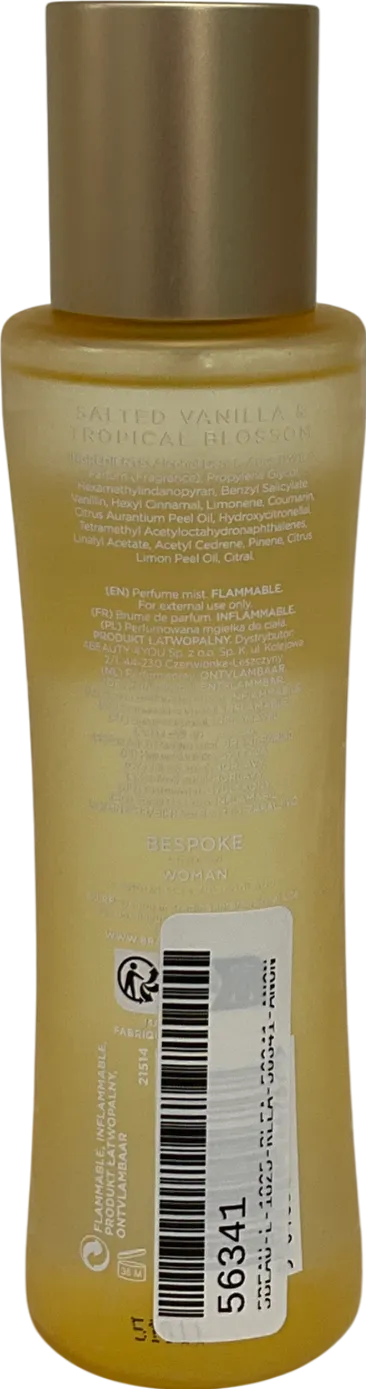 bespoke Perfume Mist Salted Vanilla 140ml