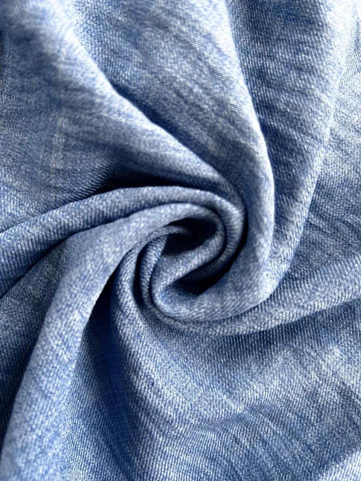 Cora Chambray Wide Leg Pants in Two Colors