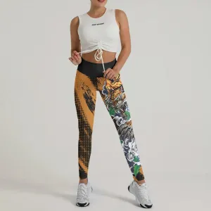Flower Tiger Leggings