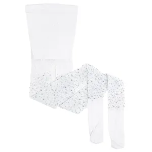 Great Pretenders Rhinestone Tights | White