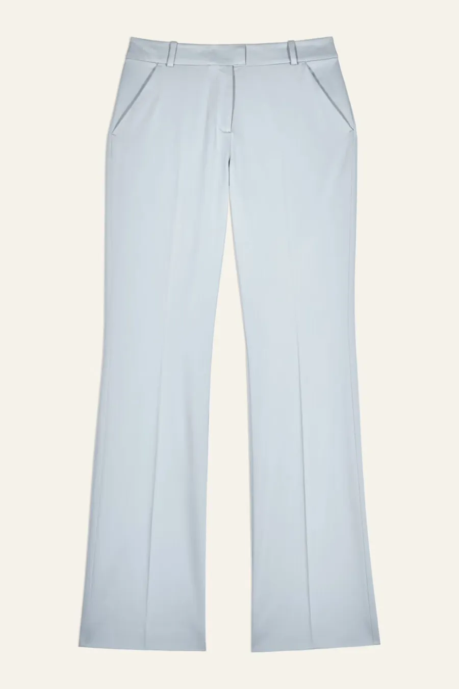 John Flared Trousers Light Blue