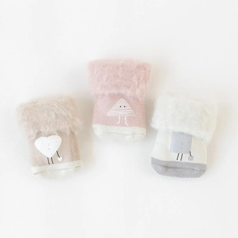 Kiki Cartoon Printed Winter Socks [Set of 3]