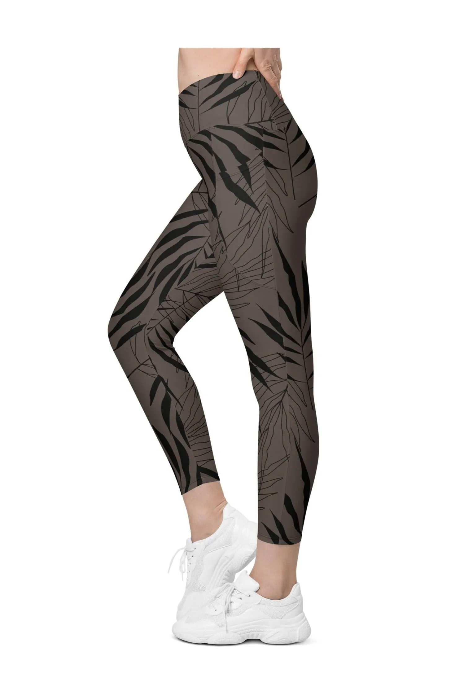 'kupu Crossover Pocket Leggings