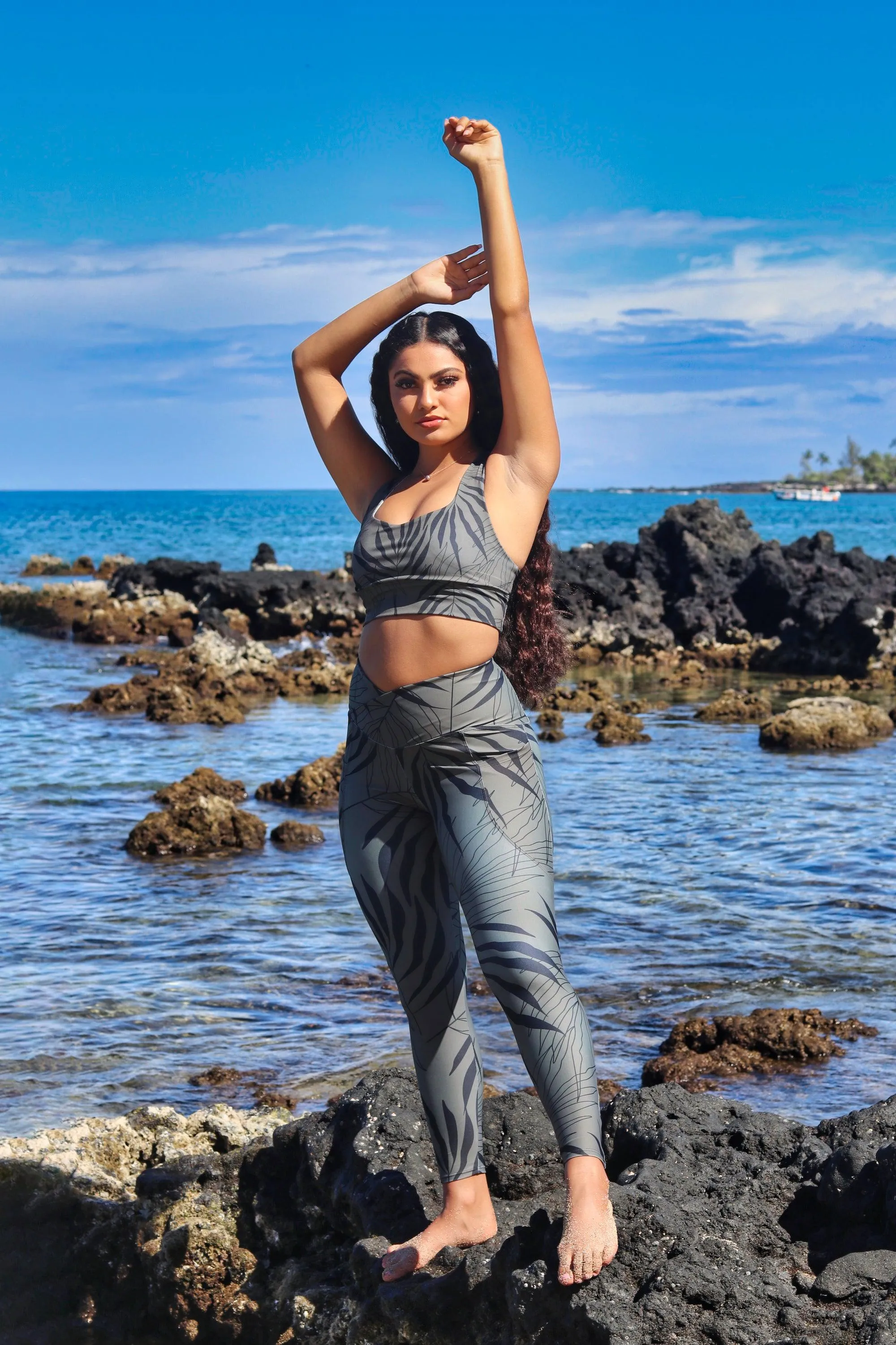 'kupu Crossover Pocket Leggings