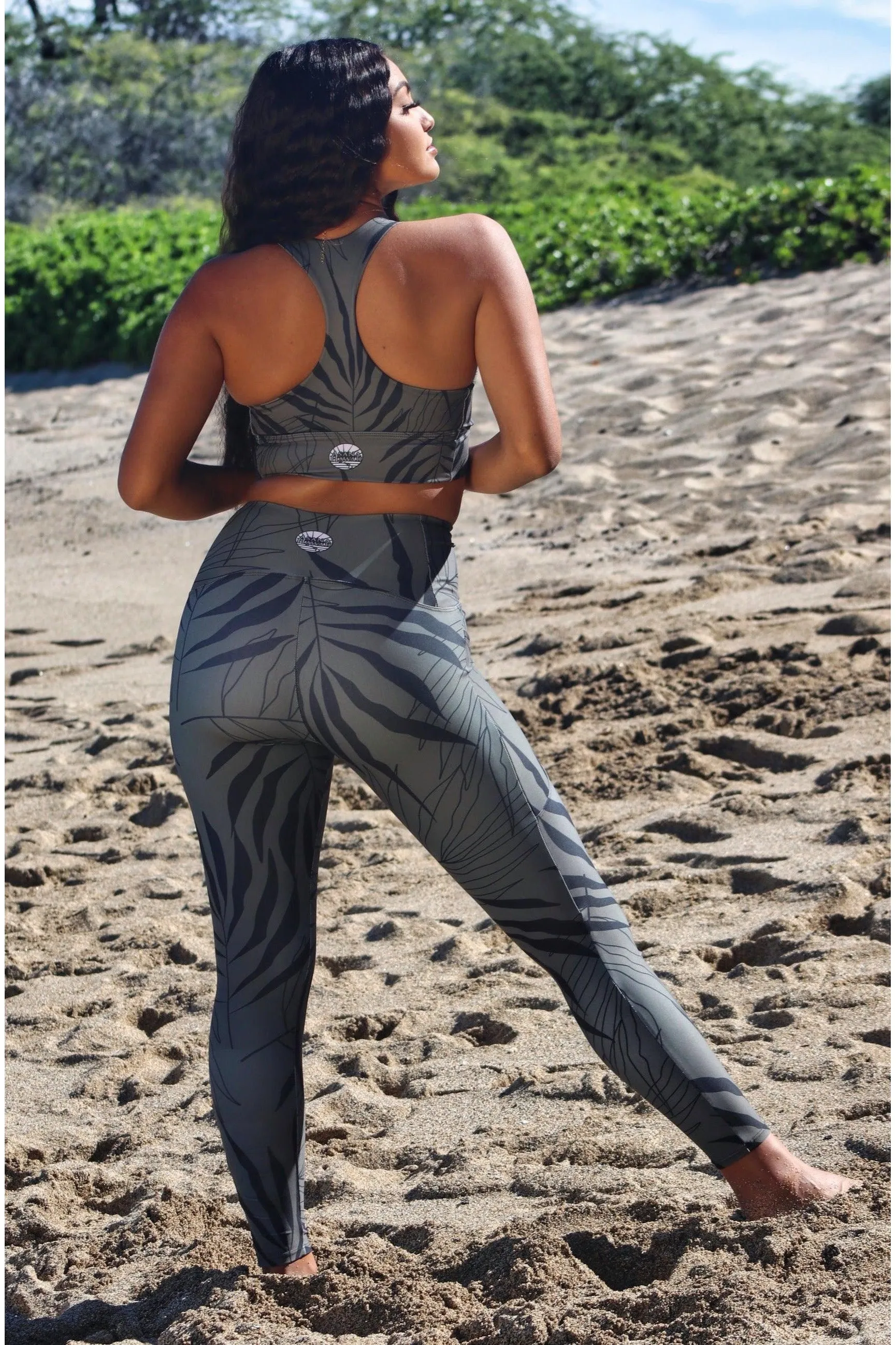 'kupu Crossover Pocket Leggings