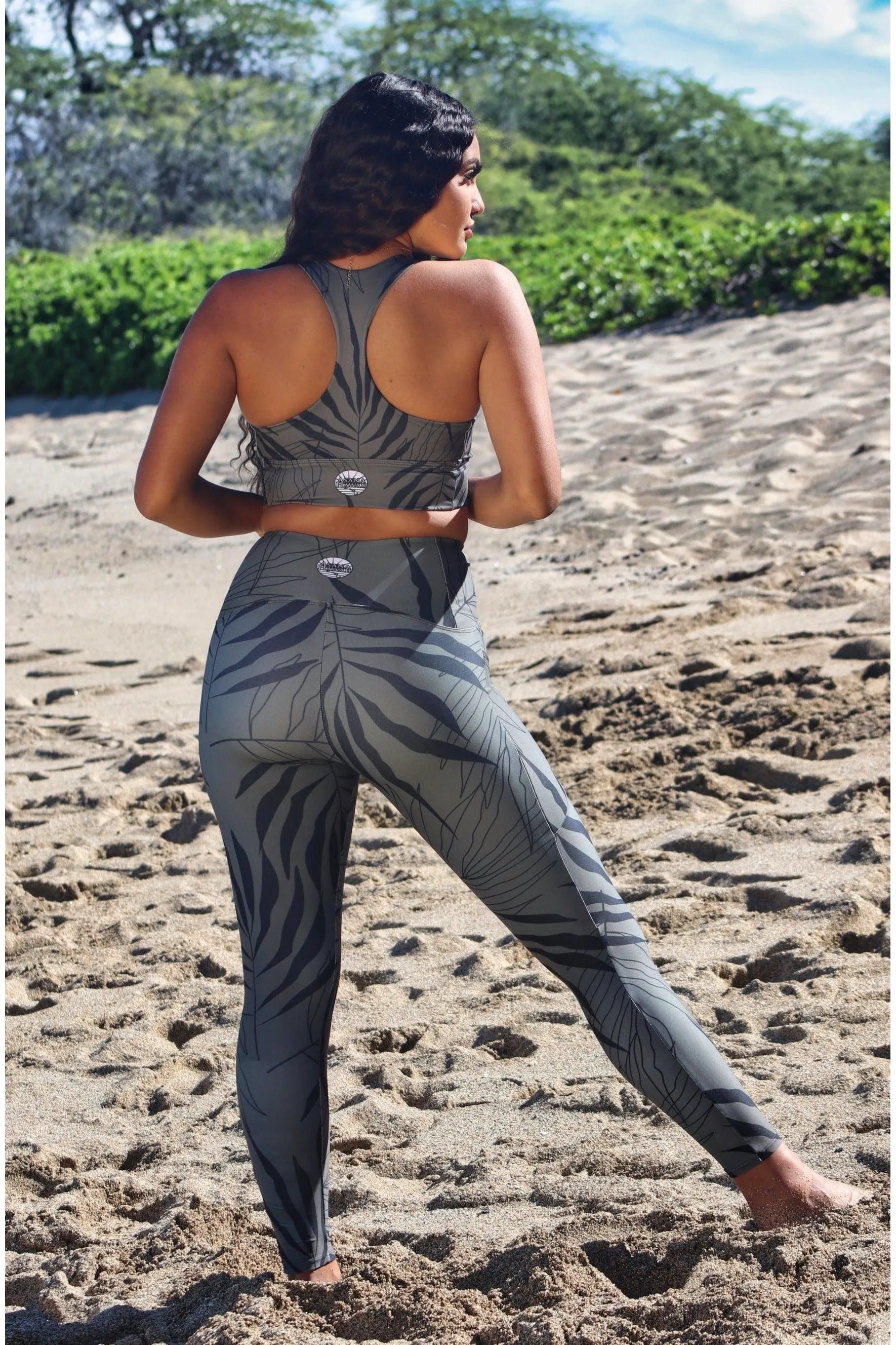 'kupu Crossover Pocket Leggings