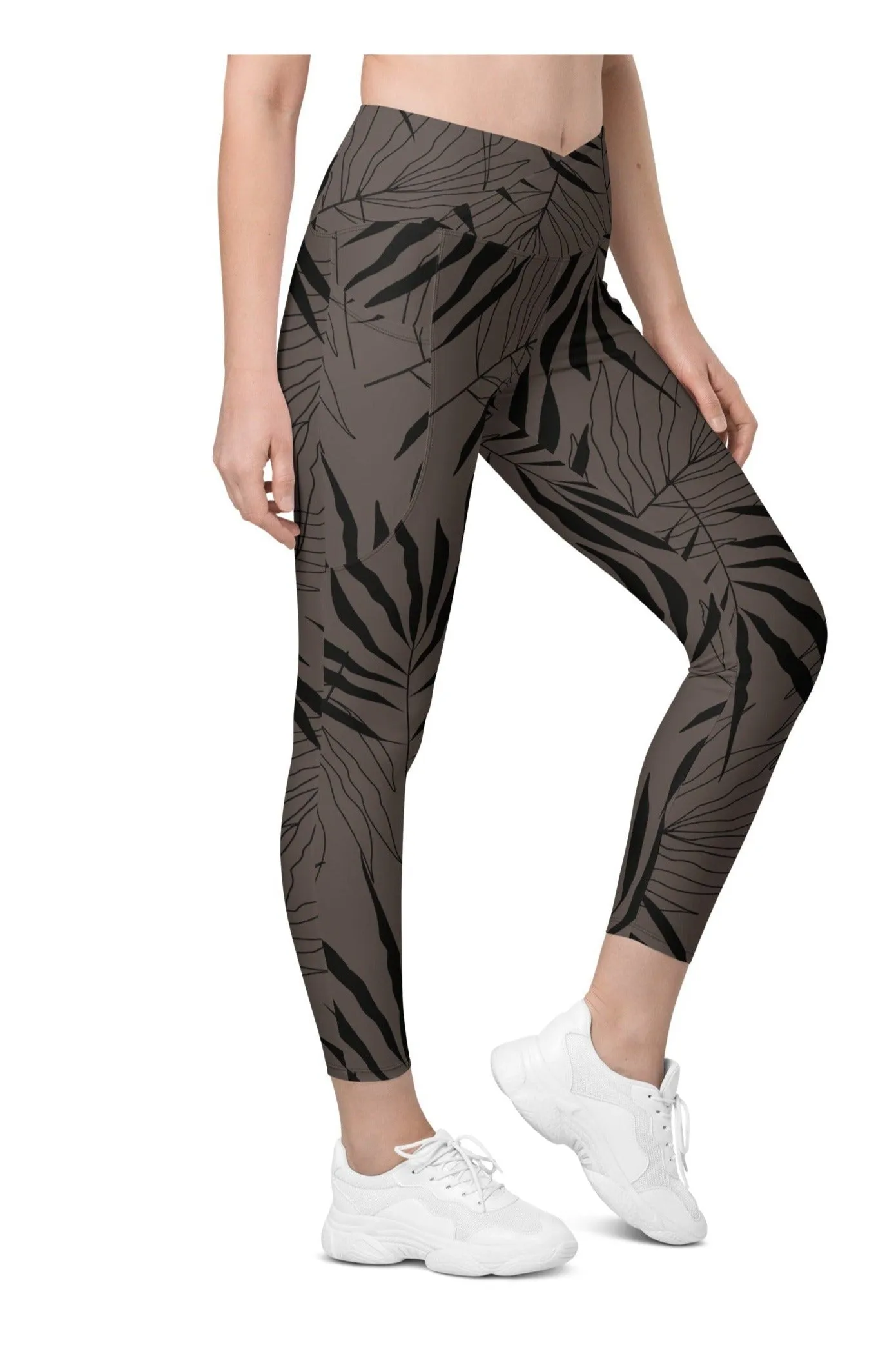 'kupu Crossover Pocket Leggings