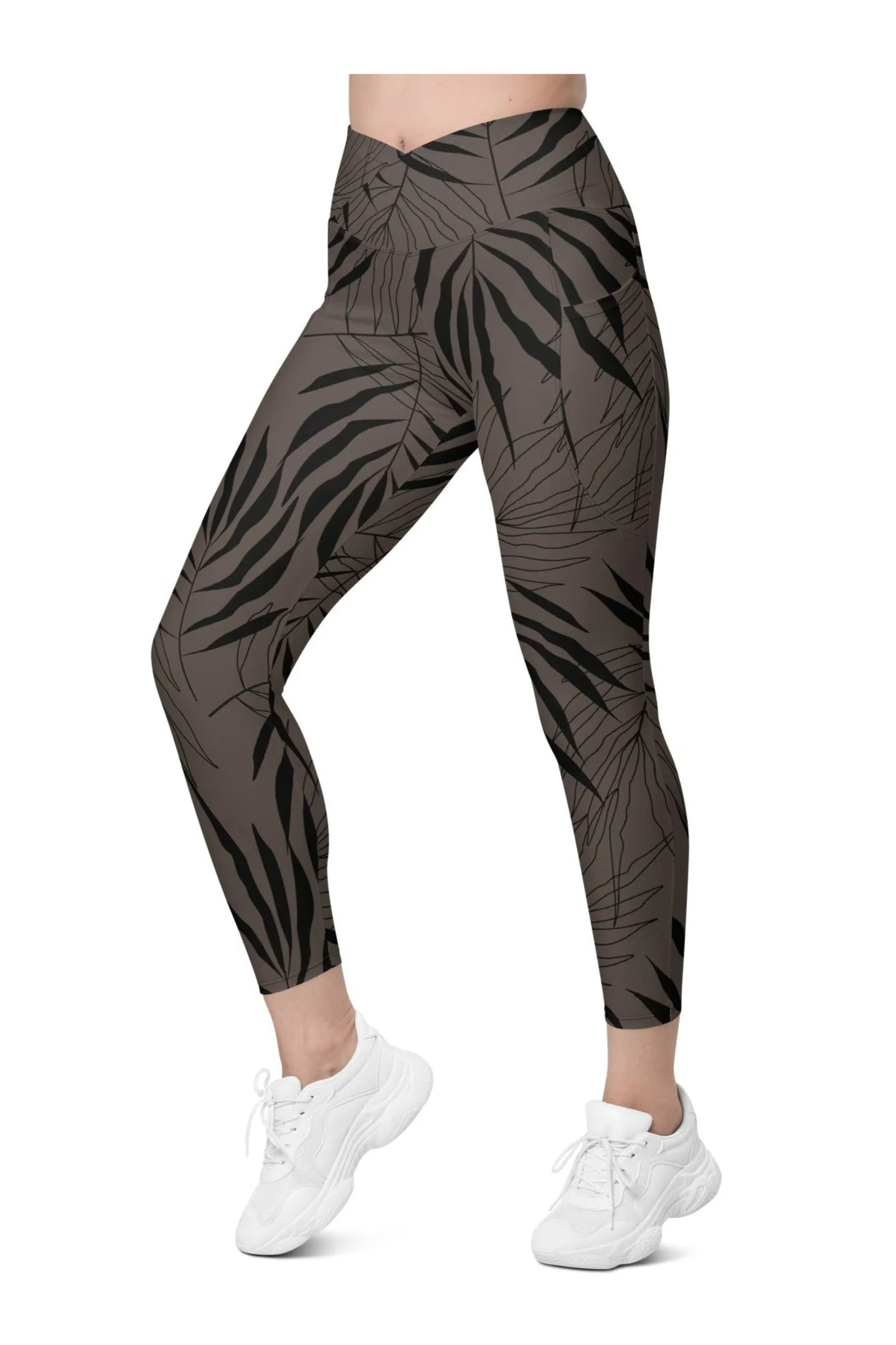 'kupu Crossover Pocket Leggings