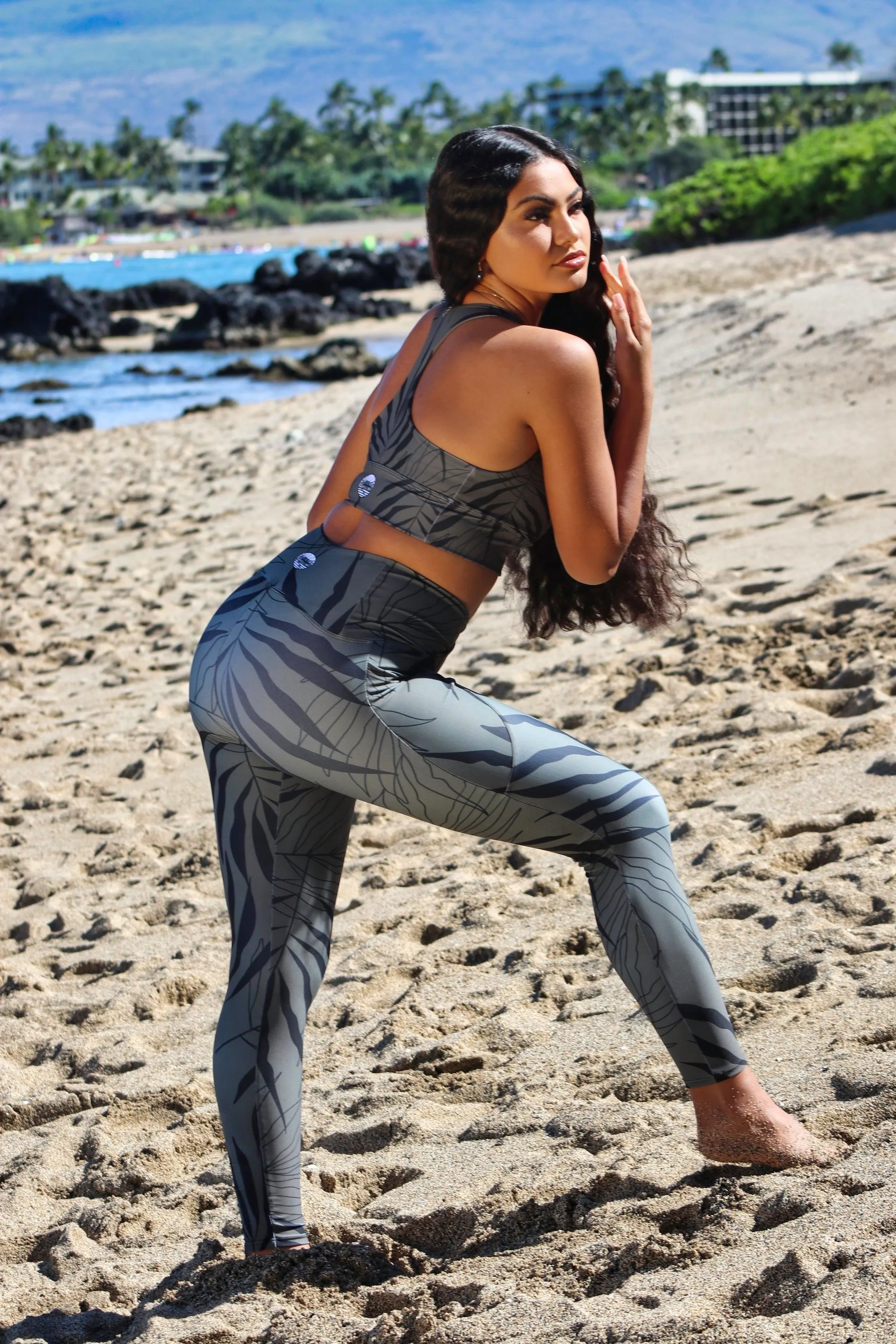 'kupu Crossover Pocket Leggings