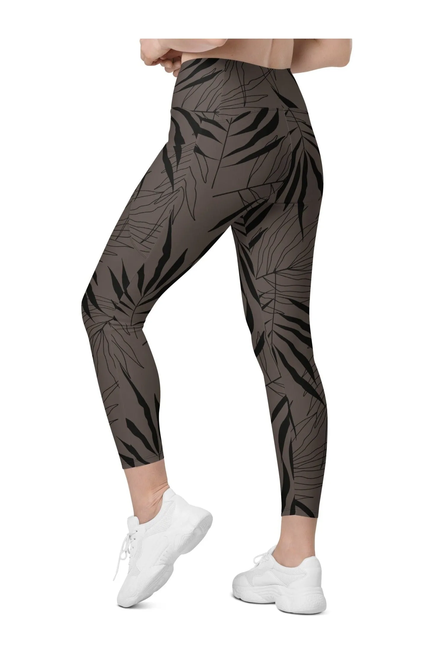'kupu Crossover Pocket Leggings