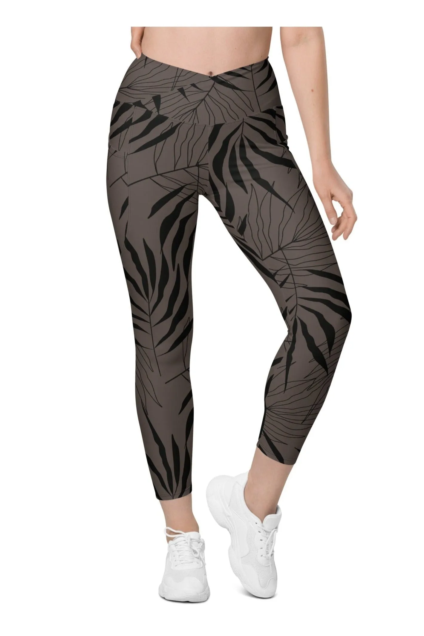 'kupu Crossover Pocket Leggings