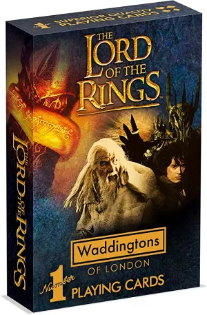 Lord Of The Rings Playing Cards