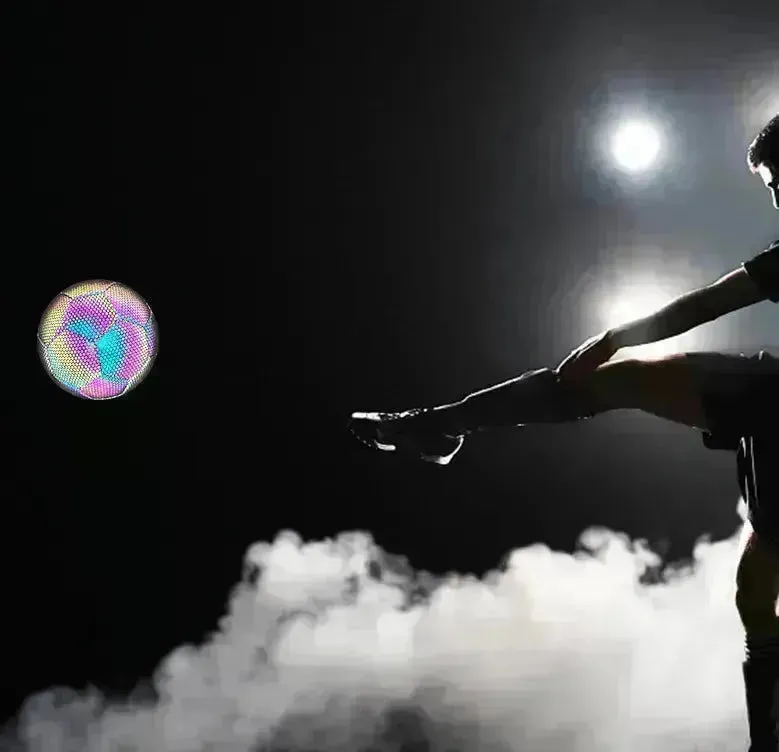 Machine Stitched Football Reflective Luminous Football
