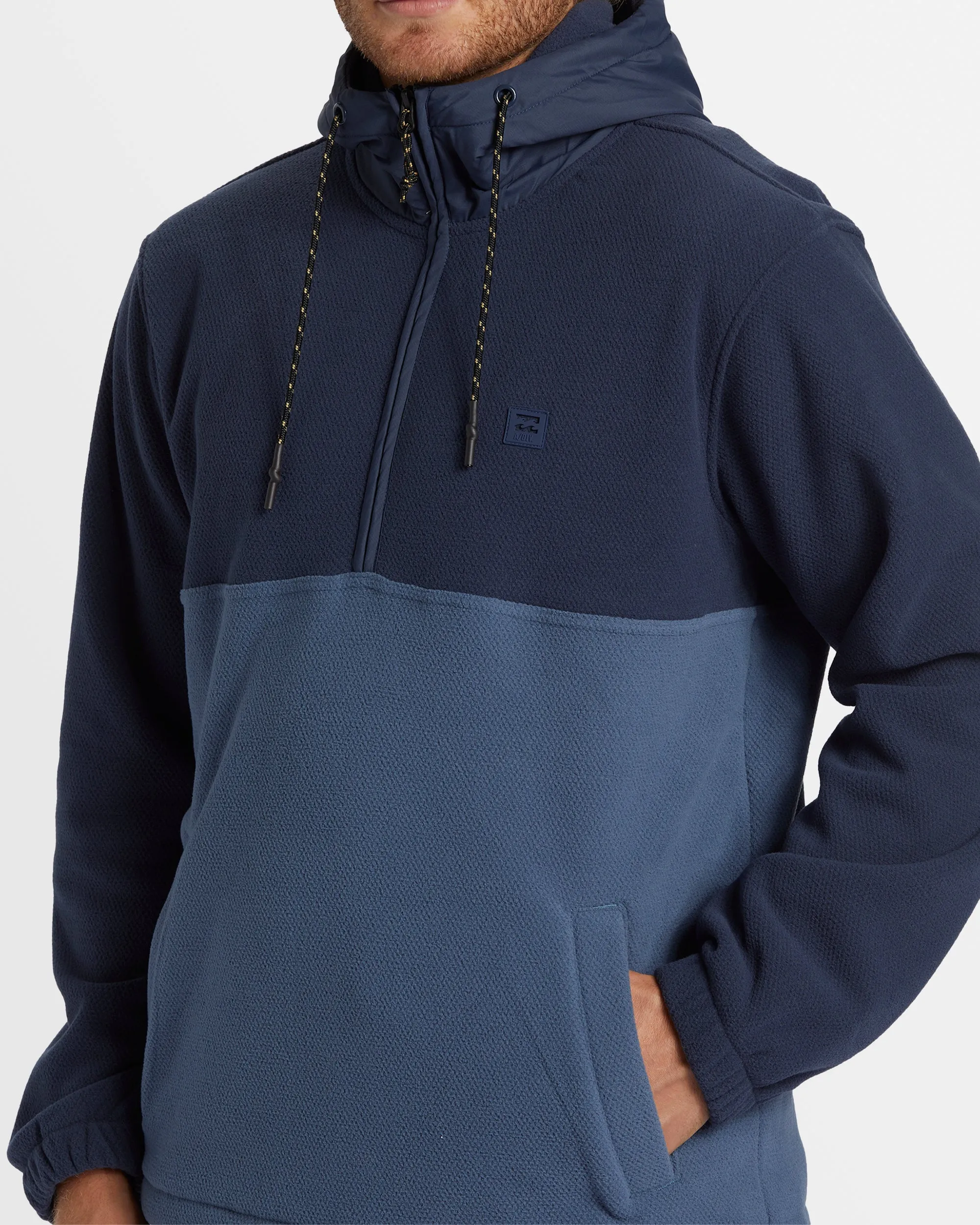 Mens A/Div Boundary Hooded Half-Zip Pullover