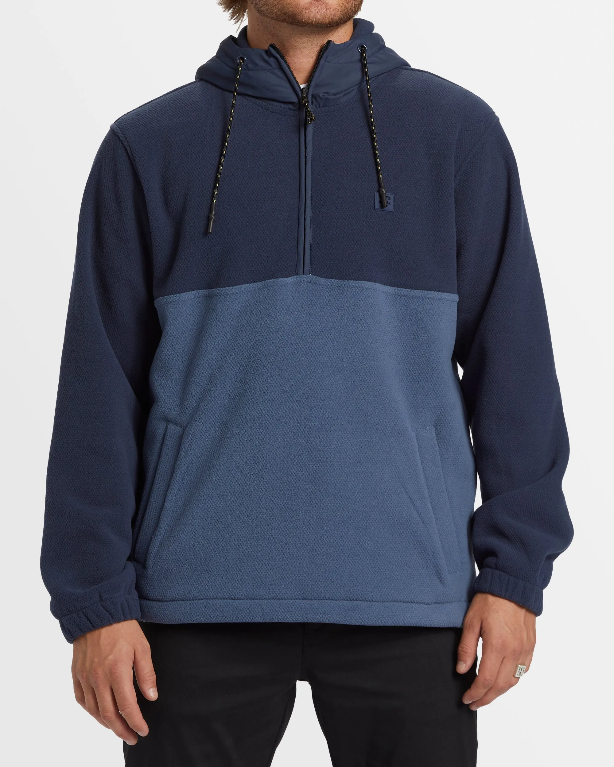 Mens A/Div Boundary Hooded Half-Zip Pullover
