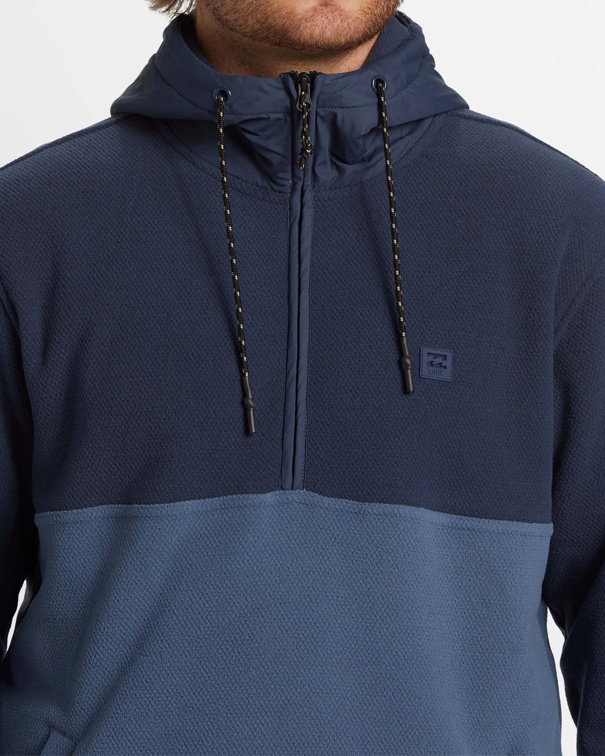 Mens A/Div Boundary Hooded Half-Zip Pullover