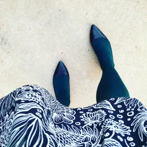 Opaque Tights - Forest Green