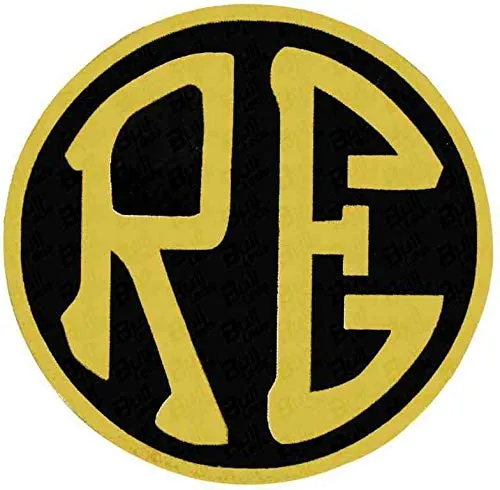 Royal Enfield Contenential GT Vinyl Bike Decal Sticker for Royal Enfield Bullet (6.5 cm x 4 cm) Pack of 2