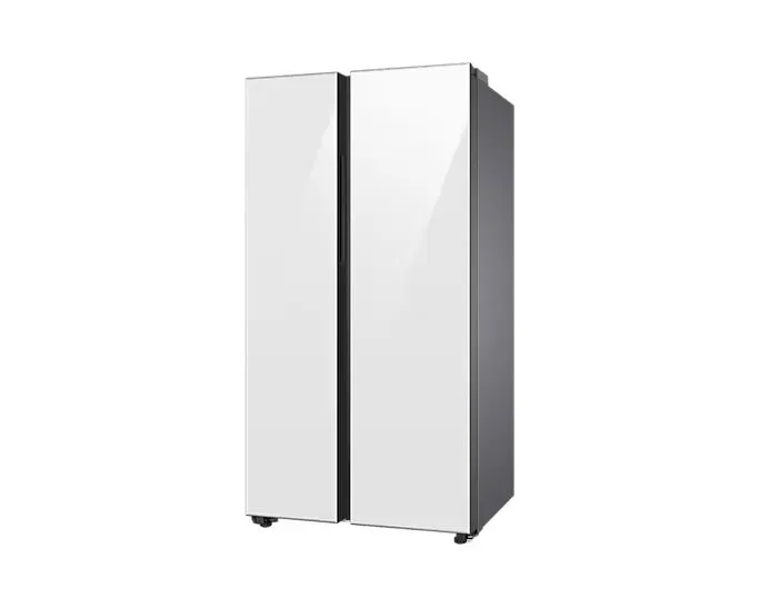 Samsung RS76CB81A312HL 653 L BESPOKE Convertible 5in1 Side by Side Refrigerator Clean White