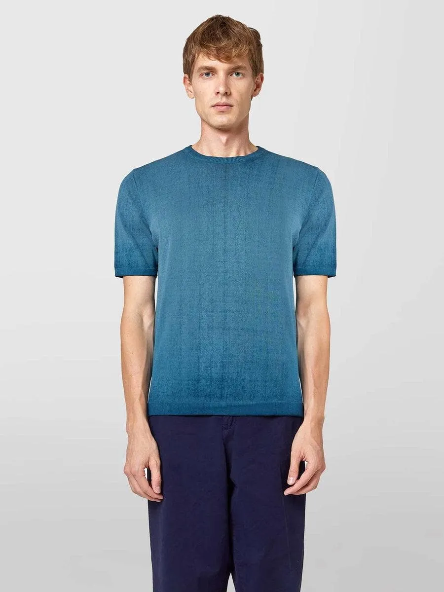 T-shirt in cotone cold dye