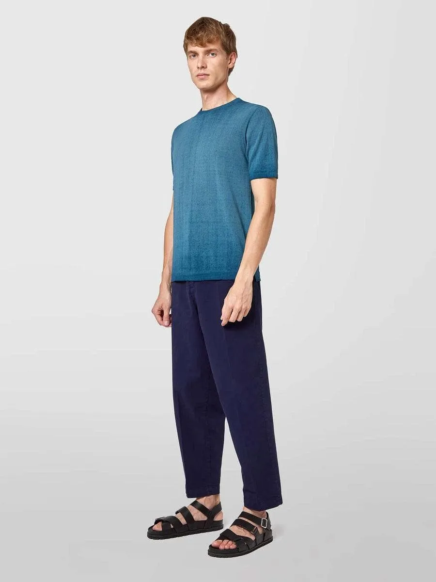 T-shirt in cotone cold dye