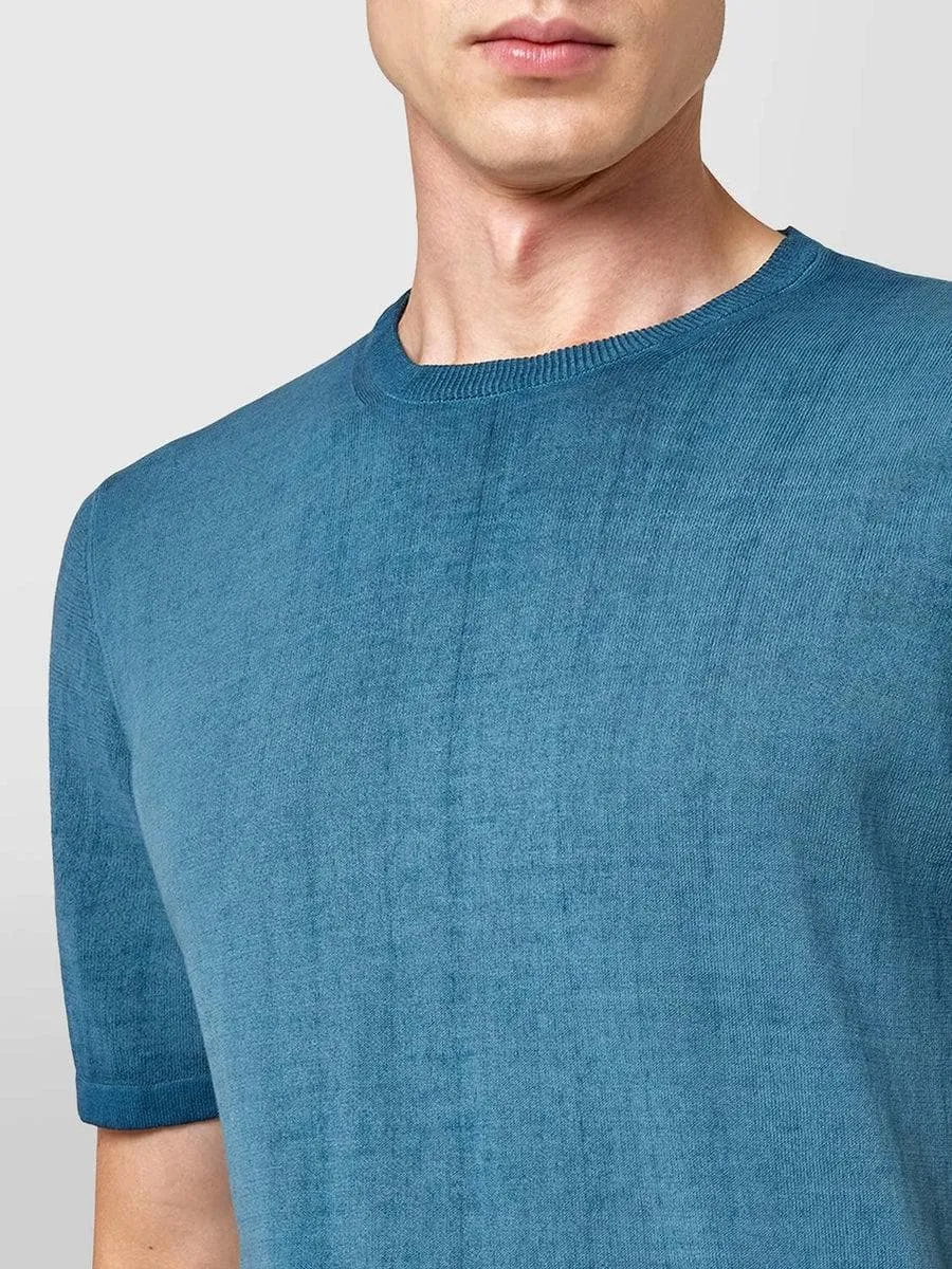 T-shirt in cotone cold dye