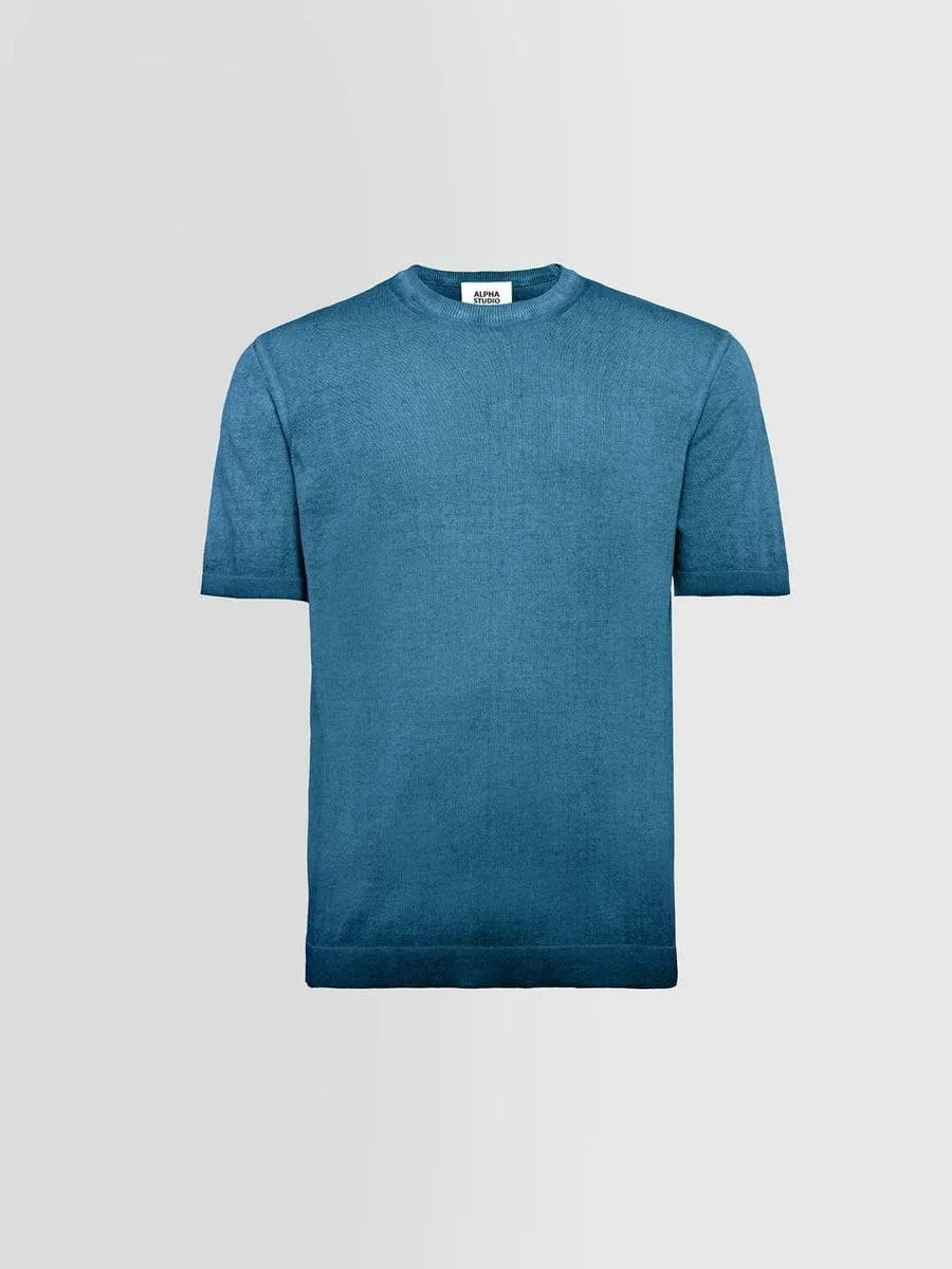 T-shirt in cotone cold dye