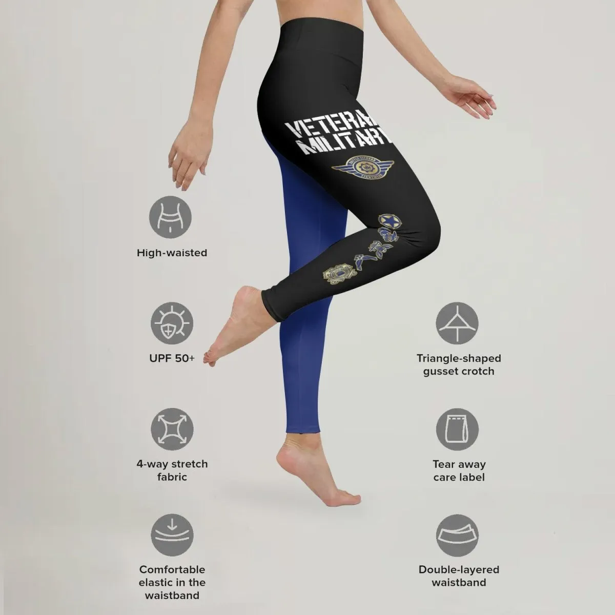 Veteran Military USNAVY Leggings