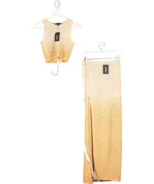 Wanderdoll Beige Solstice Crochet Co-ord UK S