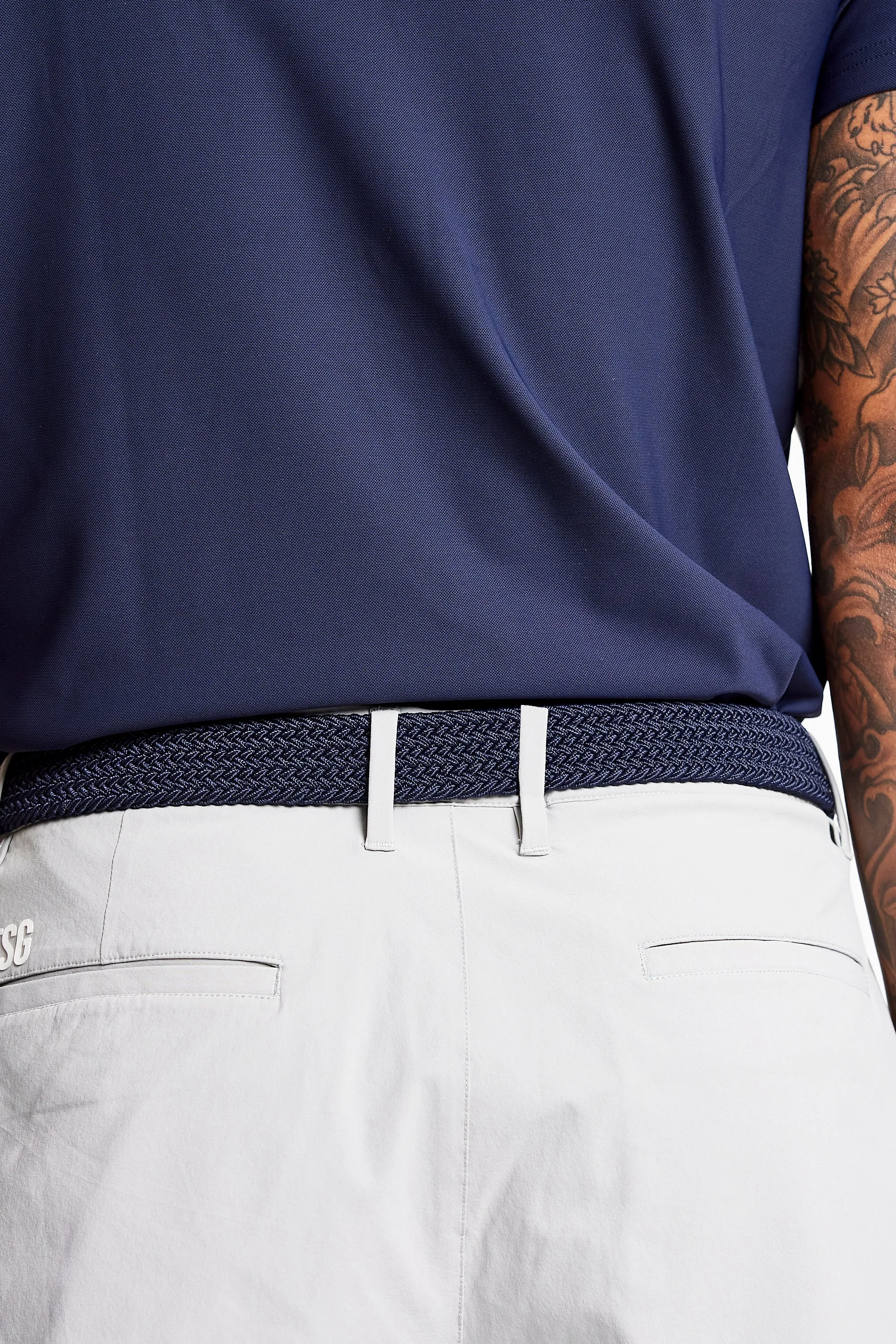 Webbed Belt  - Ace Navy