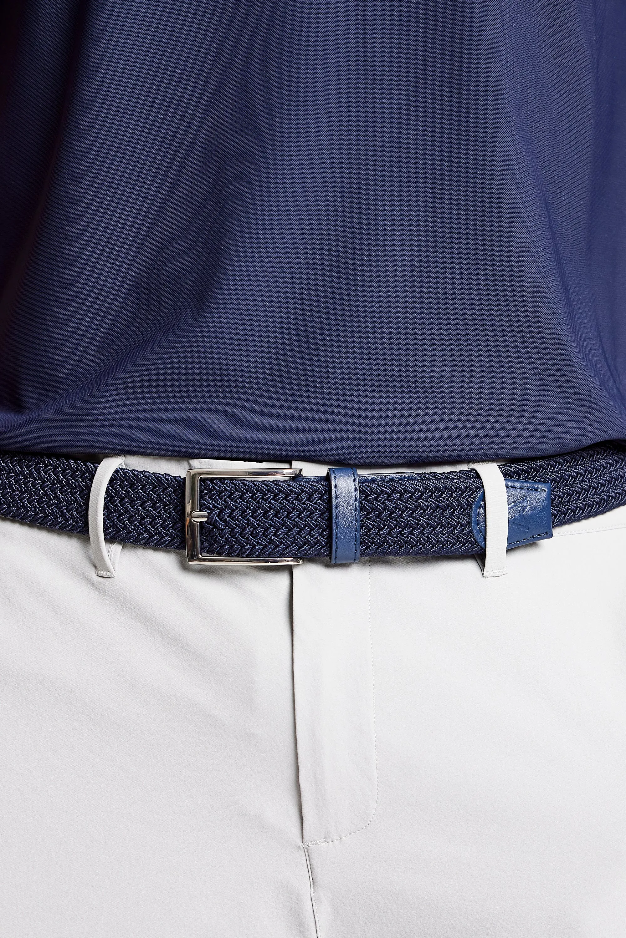 Webbed Belt  - Ace Navy