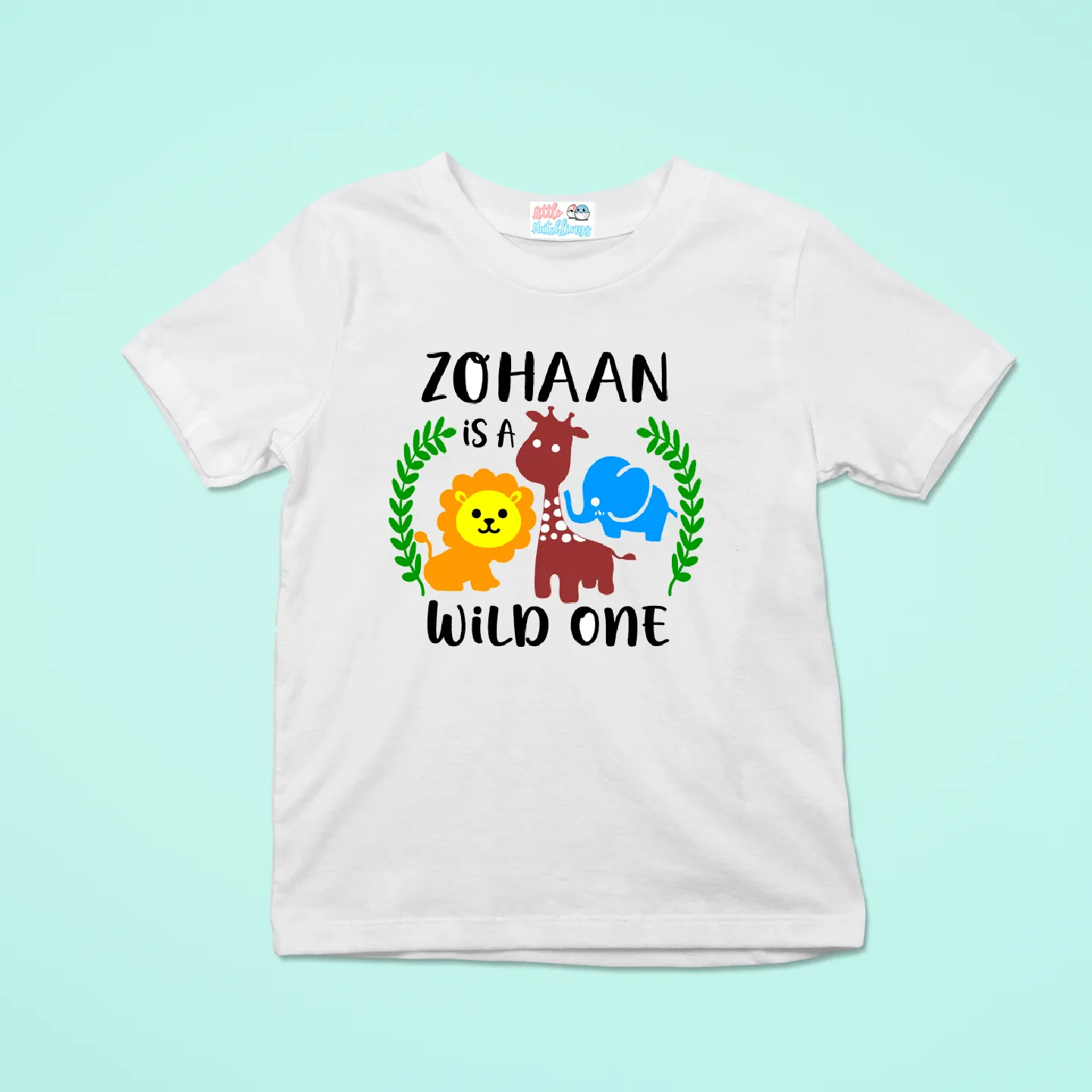 Wild Theme First Birthday Onesie / Tshirt